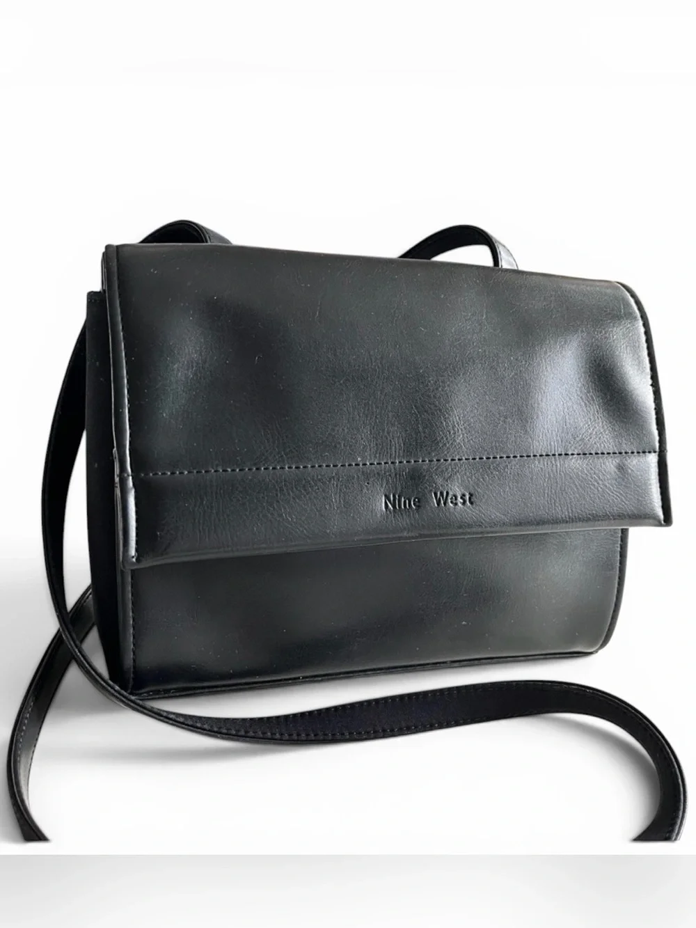Nine West Black Messenger Crossbody